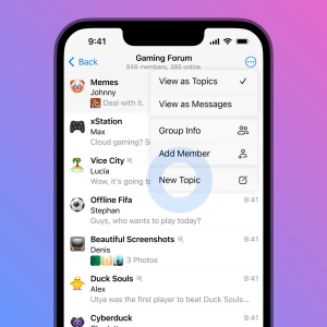 ایجاد موضوع یا تاپیک جدید در گروه های تلگرام